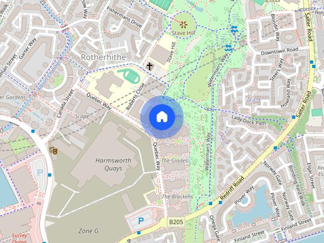 Apartment for rent in Rotherhithe, Greater London