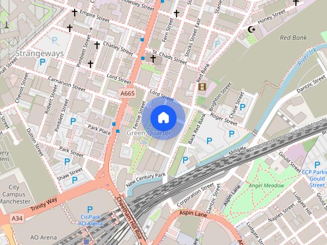 Apartment for rent in Green Quarter, Manchester