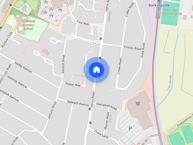 House for rent in Barkingside, Greater London