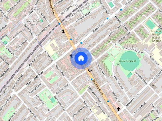 Apartment for rent in Holloway, Greater London