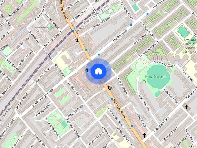 Apartment for rent in Holloway, Cat Hill