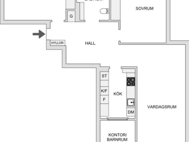 Bostadsrätt till salu i Stockholm