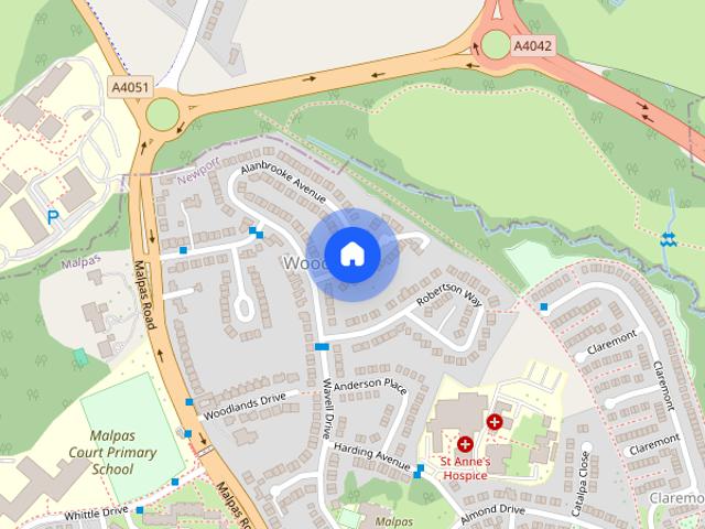 House for rent in Malpas, Wales