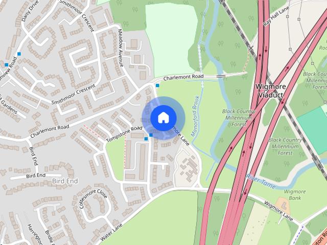 House for rent in Bird End, West Bromwich