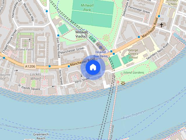 Apartment for rent in Isle Of Dogs, Greater London