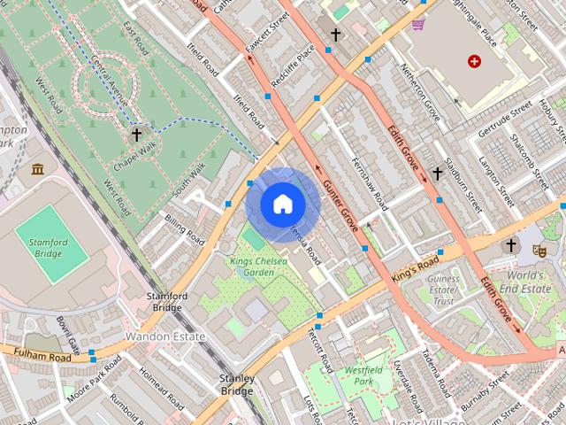 Apartment for rent in Brompton, Greater London
