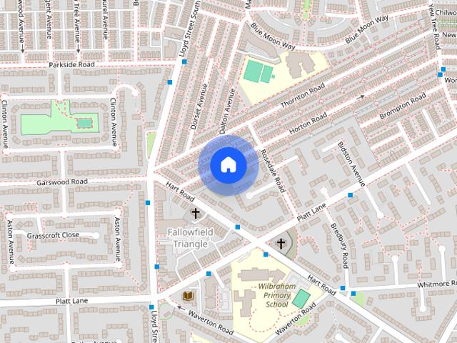 House for rent in Fallowfield Triangle, Manchester