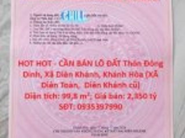 Bất động sản bán tại Khánh Hòa, Xã Giang Thành