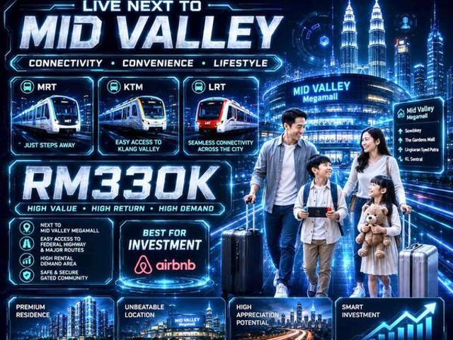 Condominium for sale in Cheras, Kuala Lumpur