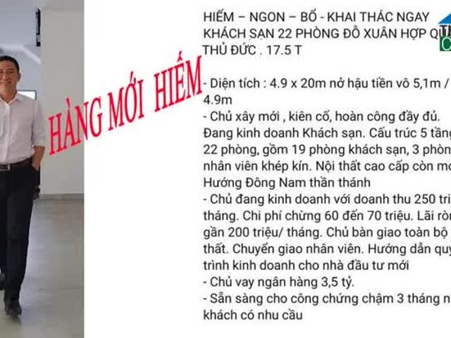 Nhà mặt phố bán tại Thủ Đức, Hồ Chí Minh