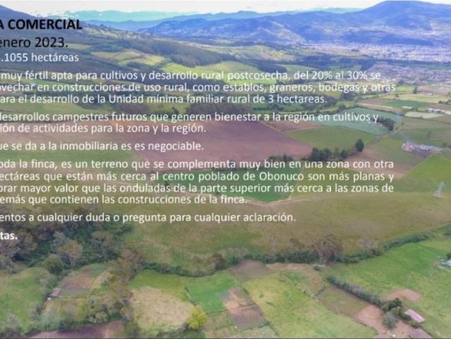 Hotel de lujo de 350000 m2 en venta Pasto, Departamento de Nariño