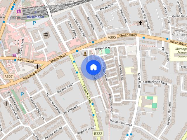 Apartment for rent in North Sheen, Greater London