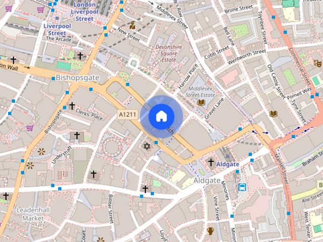 Apartment for rent in Aldgate, Lyons