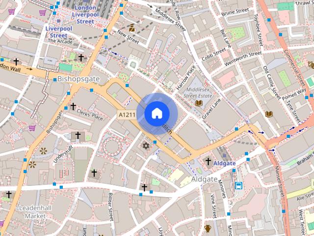 Apartment for rent in Aldgate, Lyons