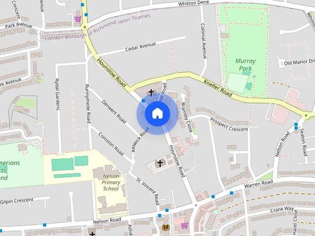 Apartment for rent in Whitton, Greater London