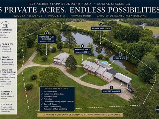 House for sale in Social Circle, Walton County