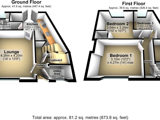 House for rent in Caldermill, East Midlands