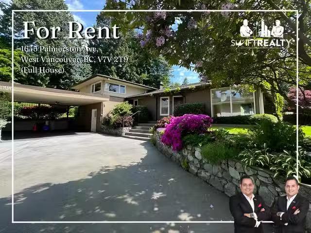 House for rent in West Vancouver, British Columbia