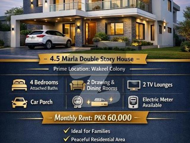 House for rent in Rawalpindi, Islamabad Capital Territory