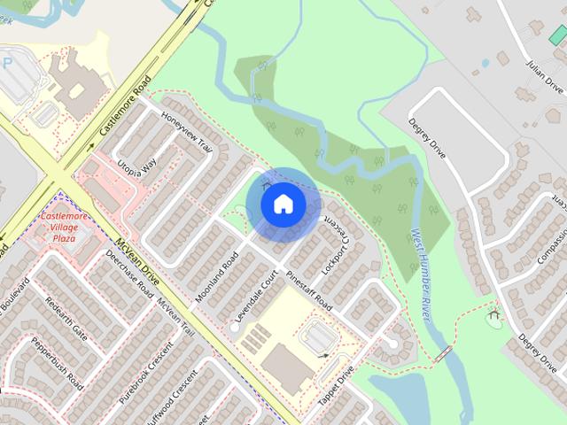 House for rent in Brampton, Golden Horseshoe