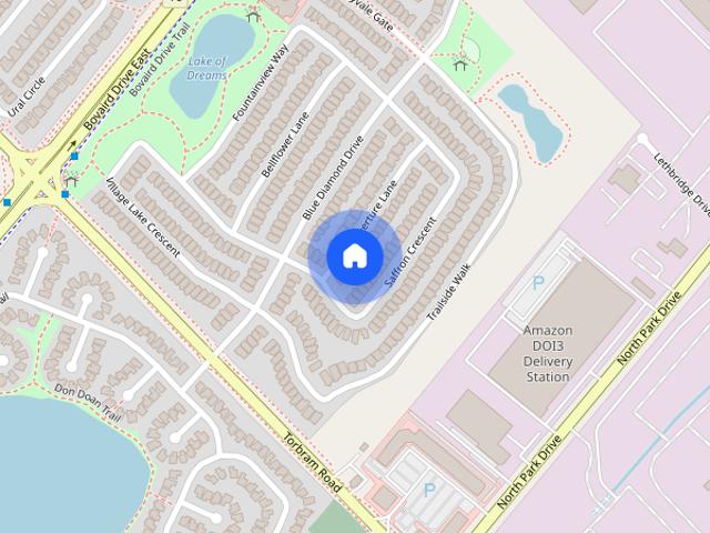 House for rent in Brampton, Golden Horseshoe