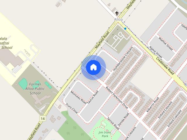 House for rent in Alloa, Brampton