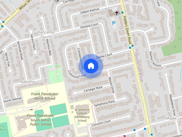 House for rent in Dancaster Courts, Hamilton