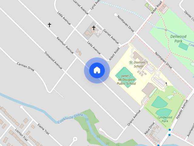 House for rent in Mineola, Mississauga