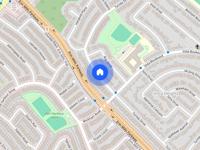 House for rent in Meadowvale Business Park, Mississauga