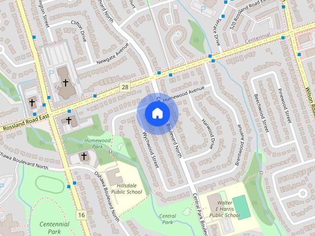 House for rent in O'Neill, Oshawa