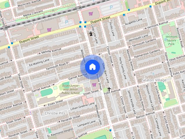 House for rent in University—Rosedale, Toronto