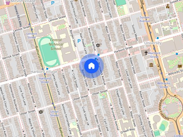 House for rent in University—Rosedale, Toronto