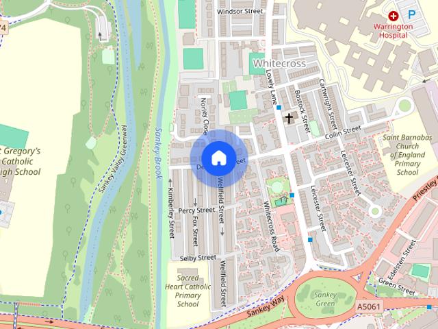House for rent in Whitecross, Warrington