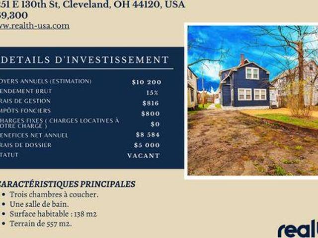 House for sale in Cleveland, Ohio