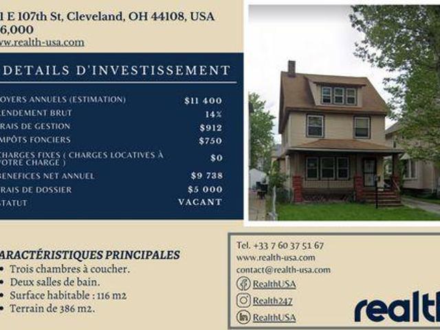 House for sale in Cleveland, Ohio