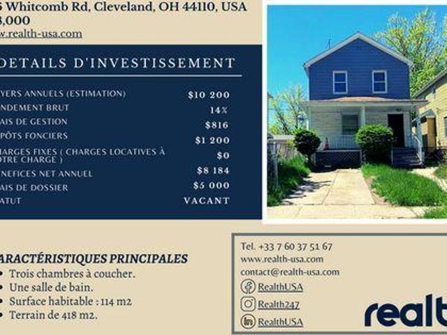House for sale in Cleveland, Ohio