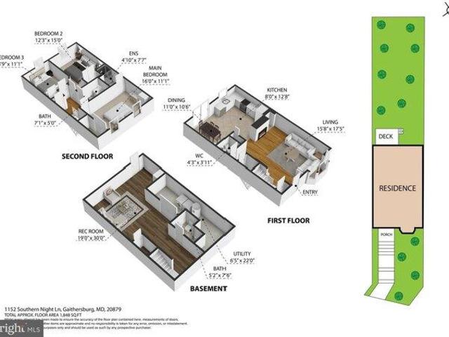 House for sale in Gaithersburg, Maryland