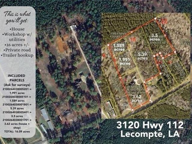 House for sale in Lecompte House for sale in Lecompte