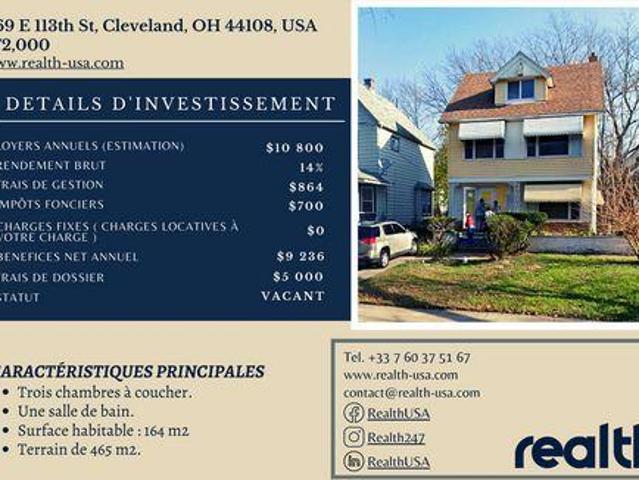 House for sale in Cleveland, Ohio