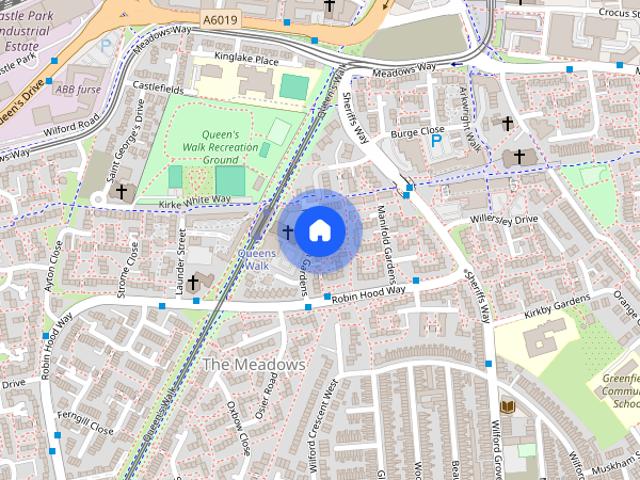 House for rent in The Meadows, City of Nottingham