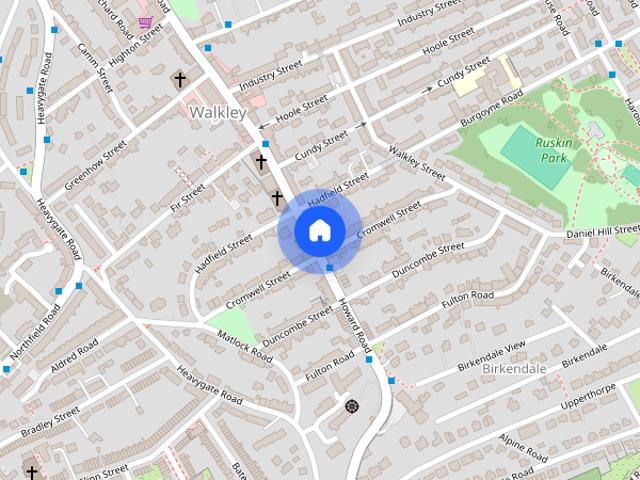 House for rent in Birkendale, Sheffield