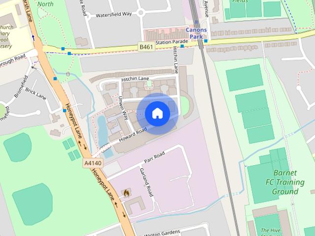 Apartment for rent in Stanmore Place, Greater London