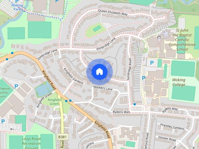 House for rent in Old Woking, Woking