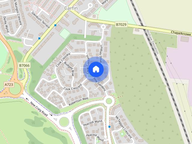 House for rent in Ravenscraig, Carfin