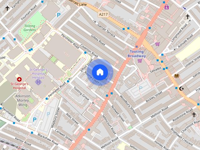 Apartment for rent in Summerstown, Greater London