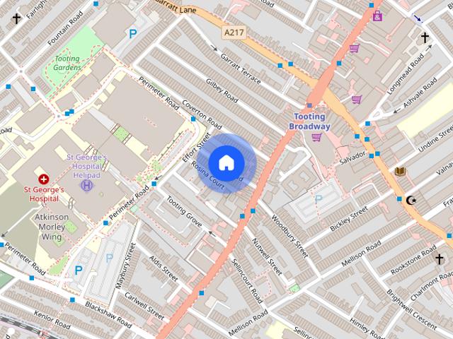 Apartment for rent in Summerstown, Greater London