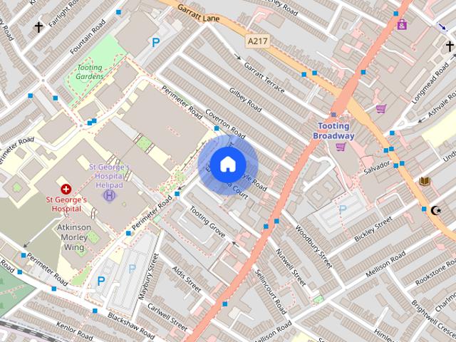 Apartment for rent in Tooting Graveney, Greater London