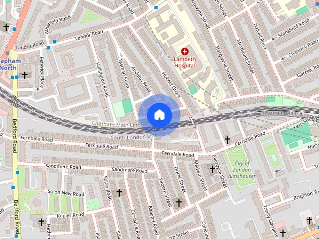 Apartment for rent in Stockwell, Greater London