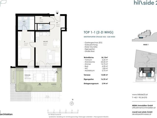 Apartment kaufen in Liesing, Wien