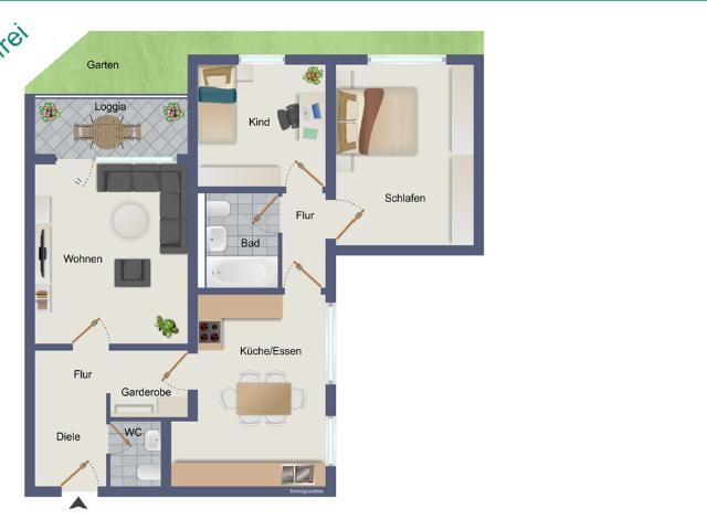 Etagenwohnung kaufen in Radevormwald